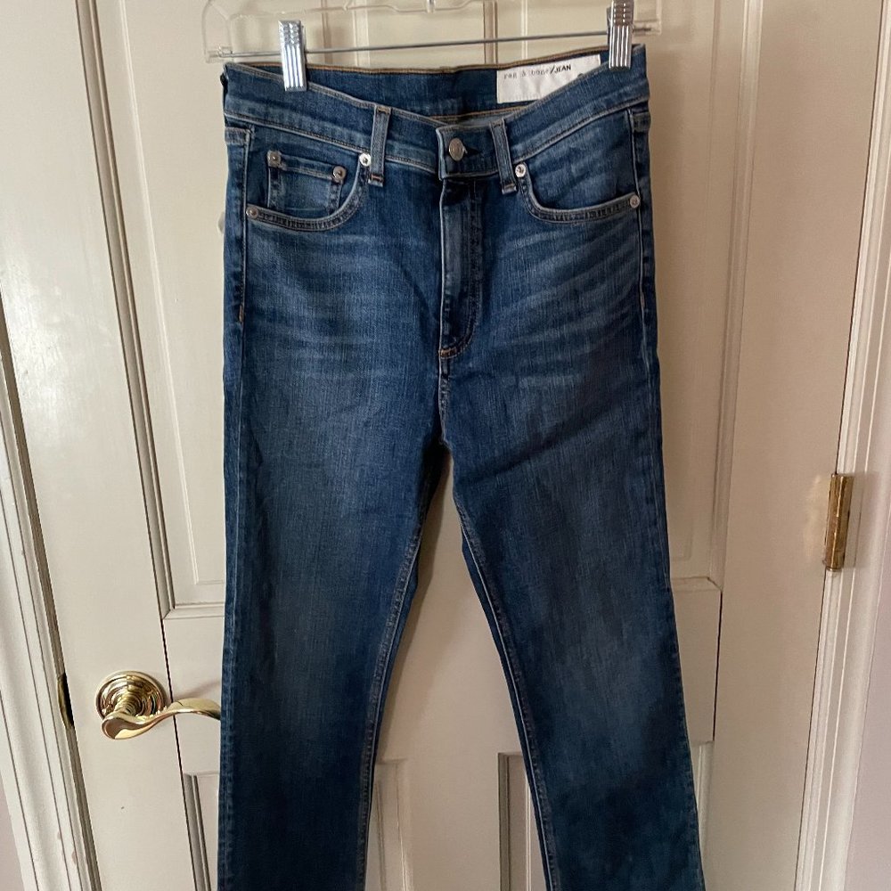 NWT rag & bone Croyden Cropped Frayed Hana Sz 27